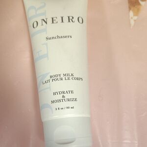Oneiro Sunchasers Hydrating Body Milk Moisturizer Mandarin Travel Size 3 fl oz